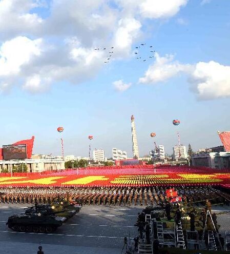 2015朝鮮勞動黨建黨70周年閱兵